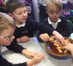Fruity lesson for reception class