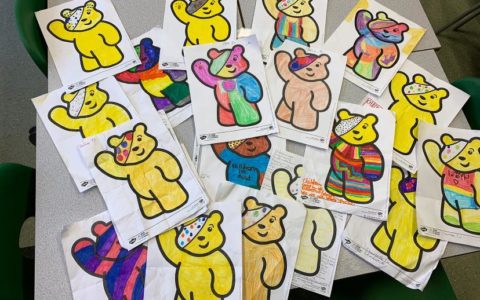 Children in Need - we raised £155!