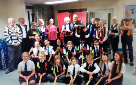 Rattlejag Morris joined our country dancers