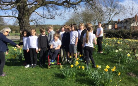 Our pupils are planting hope as part of a local NHS initiative