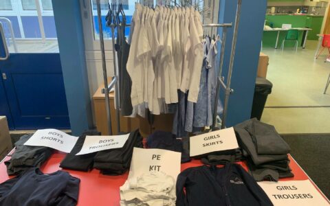 Our first uniform shop is a success