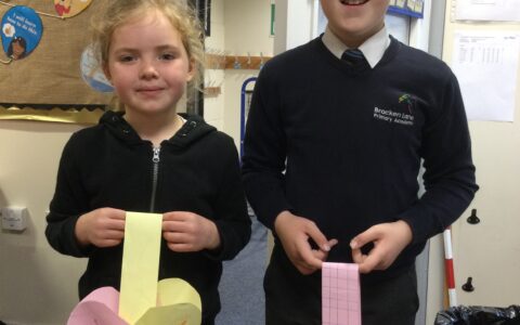Young community champions send Easter treats to local care home