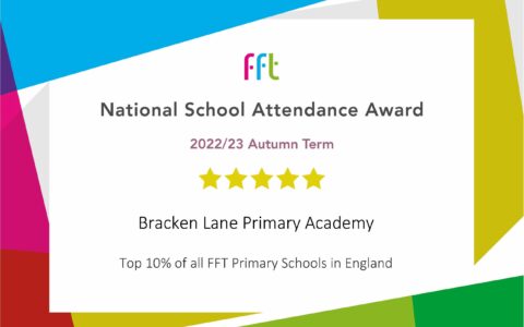 National School Attendance Award success